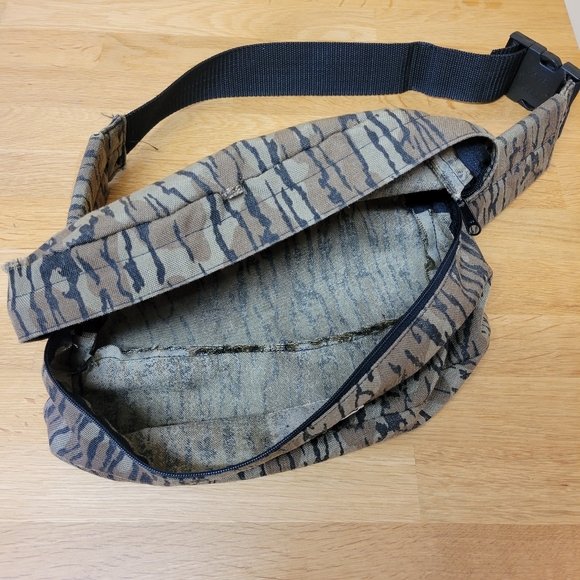 Vintage Fieldline Tiger Stripe Camo Bag Crossbody Fannypack - Picture 7 of 8